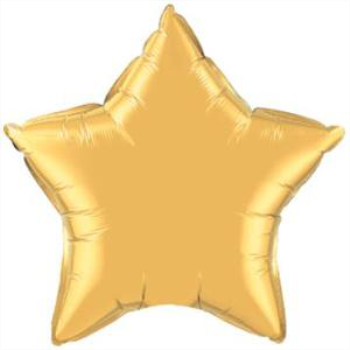 Image de 20" FOIL - METALLIC GOLD STAR