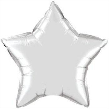 Picture of 20" FOIL - METALLIC SILVER STAR