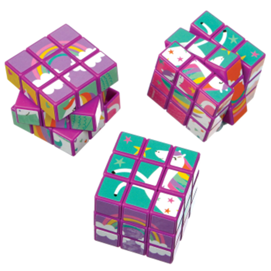 Picture of FAVOURS - Unicorn Puzzle Cube High Count Favor