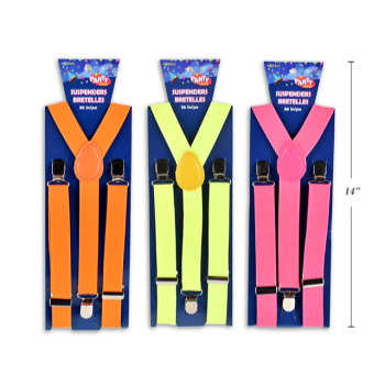 Picture of 80's - NEON SUSPENDERS 3 COLOURS