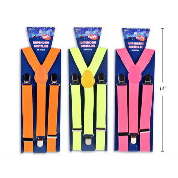 Image de 80's - NEON SUSPENDERS 3 COLOURS