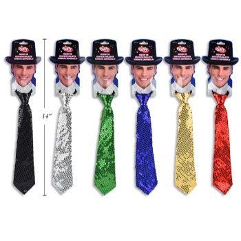 Image de TIE - SEQUIN GLAM TIE - ASSORTED COLOURS