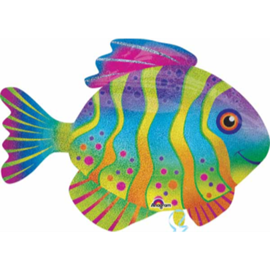 Image sur COLOURFUL FISH 33" SHAPE