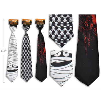 Image de TIE - HALLOWEEN THEMED ASSORTED STYLES