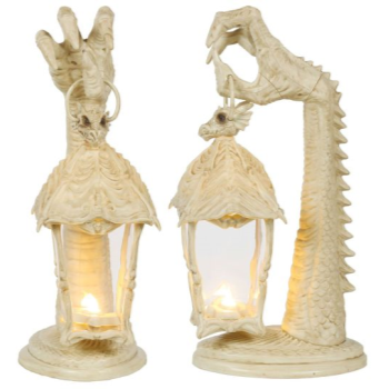 Picture of 16.5"  BONE DRAGON ARM HOLDING A LANTERN