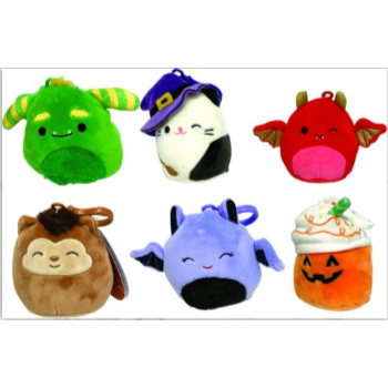 Image de SQUISHMALLOW - 3.5'' CLIPS - ASSORTMENTS - HALLOWEEN