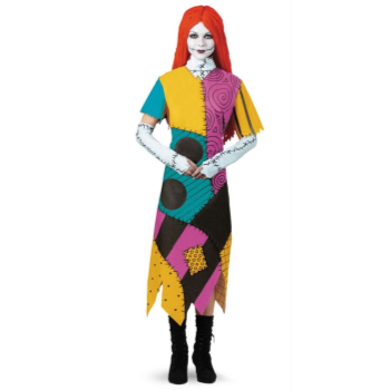 Picture of NIGHTMARE BEFORE CHRISTMAS SALLY DELUXE - ADULT LARGE