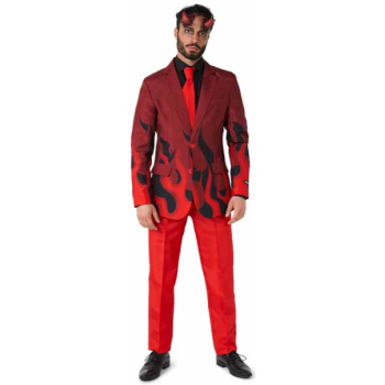 Picture of SUIT - THE DEVIL RED - ADULT MEDIUM