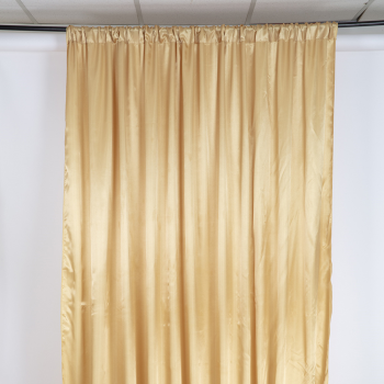 Picture of 10' x 10' SATIN BACKDROP CURTAIN - GOLD