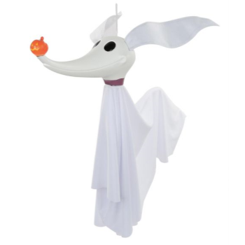 Image de NIGHTMARE BEFORE CHRISTMAS - ZERO POSABLE HANGING DECORATION 15.5"