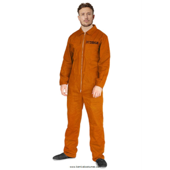 Picture of ORANGE JUMPSUIT - ADULT SMALL