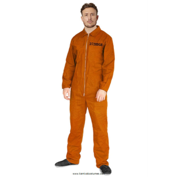 Image de ORANGE JUMPSUIT - ADULT MEDIUM
