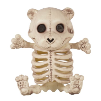 Image de 14" TEDDY BONEZ SKELETON