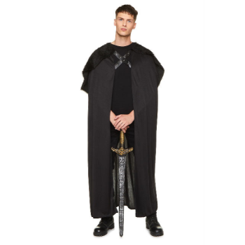 Image de CAPE - BLACK FUR CAPE