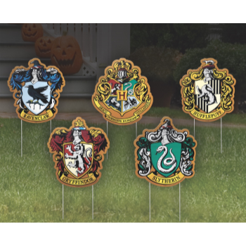 Image de HARRY POTTER - HOUSE CREST LAWN SET (5)