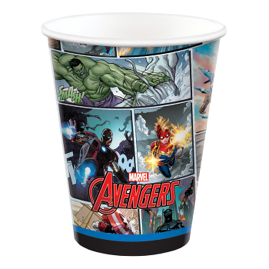 Picture of Marvel Avengers Powers Unite 9oz cups