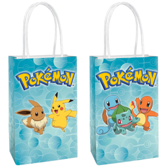 Image sur Pokemon Paper Kraft Bags