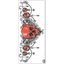 Picture of TATTOO - BEAUTY BONE TATTOO - RUBY SKULL