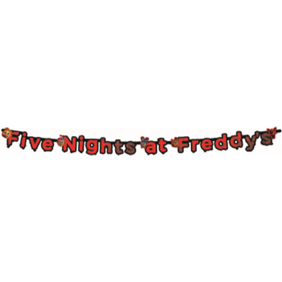 Picture of FIVE NIGHTS AT FREDDY - LETTER BANNER