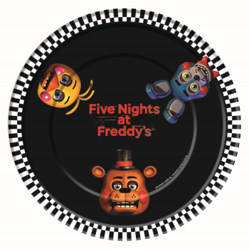 Picture of FIVE NIGHTS AT FREDDY - 7" PLATE