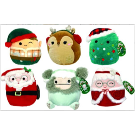 Image sur SQUISHMALLOW - 5" - ASSORTMENT - XMAS