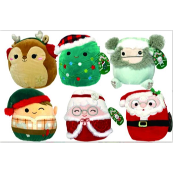 Image de SQUISHMALLOW - 12'' - ASSORTMENTS - XMAS ASSORTED