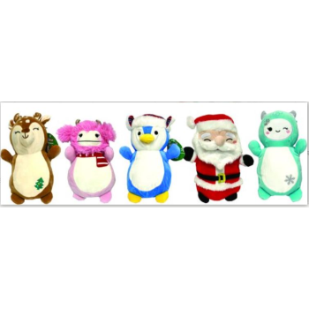 Picture of SQUISHMALLOW - 10" - ASSORTMENT - XMAS HUGMEES