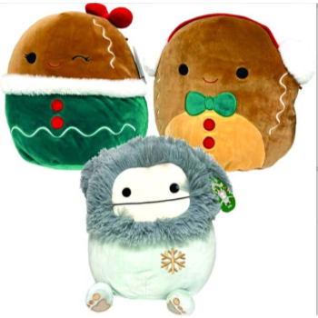 Picture of SQUISHMALLOW - 12'' - ASSORTMENT - XMAS ASSORTED