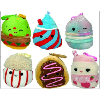 Picture of SQUISHMALLOW - 3.5'' CLIPS - ASSORTMENTS - FOOD