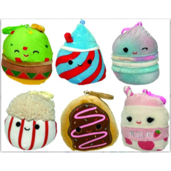 Image sur SQUISHMALLOW - 3.5'' CLIPS - ASSORTMENTS - FOOD