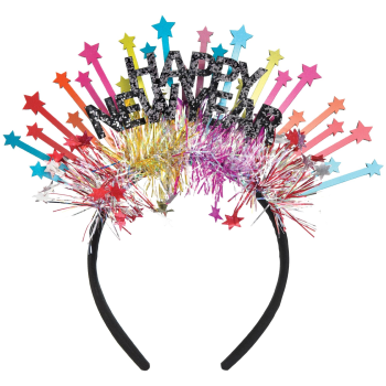 Picture of WEARABLES - Colorful Confetti Spray Headband