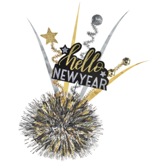 Image sur WEARABLES - Hello New Year Couture Clip On