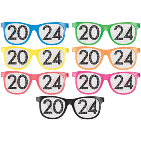 Image sur WEARABLES - 2024 Printed Plastic Glasses - Colorful