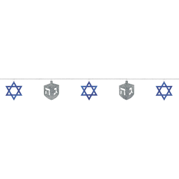 Picture of DECOR - Hanukkah Sequin Ring Garland