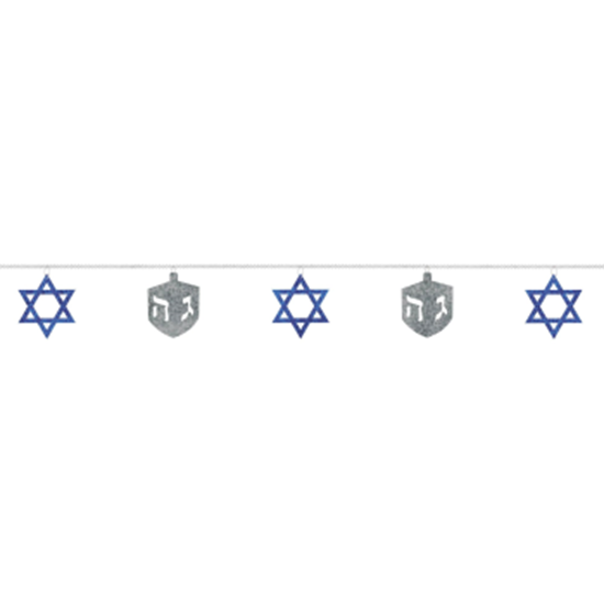 Image sur DECOR - Hanukkah Sequin Ring Garland