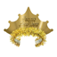 Picture of WEARABLES - HAPPY NEW YEAR TIARA - GOLDEN TINSEL