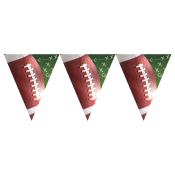 Image de Football Plastic Pennant Banner