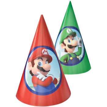Picture of Super Mario Brothers - Paper Cone Hats
