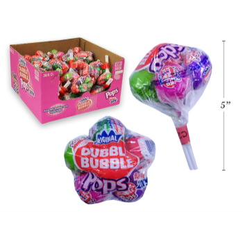 Picture of 1 PACK DOUBLE BUBBLE BUNCH POPS CANDY