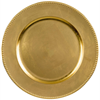 Image sur SERVING WARE - ROUND CHARGER PLATES - GOLD