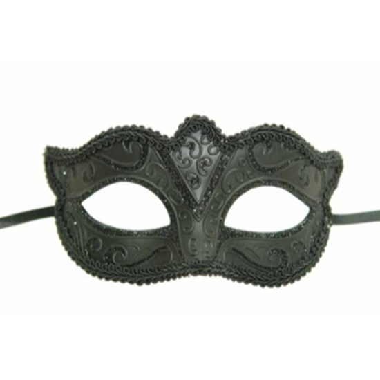 Image sur MASK -  BLACK w/glitter