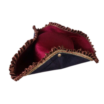 Image de HAT - Deluxe Tricorn Pirate Hat