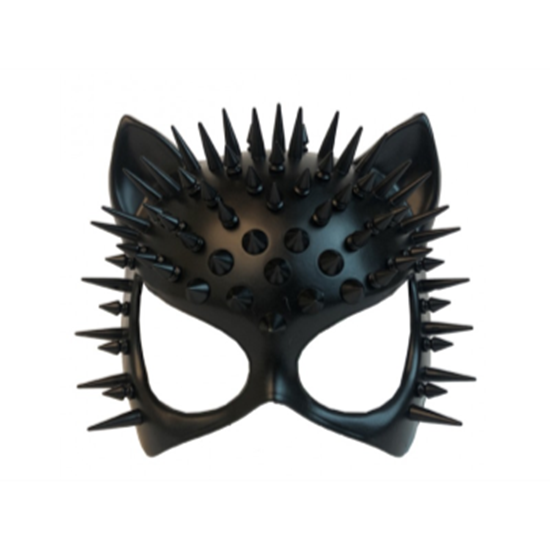 Image sur MASK - BLACK CAT MASK WITH SPIKES