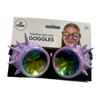 Picture of GLASSES - Colorful Kaleidoscope Goggles - PURPLE