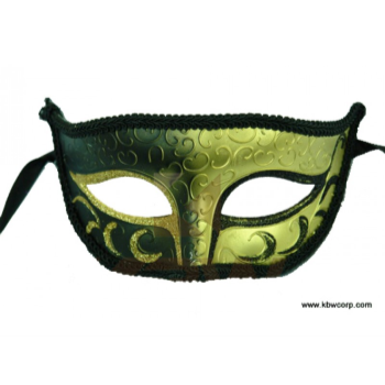Image de MASK - Venetian Black/Lime/Gold w/glitter