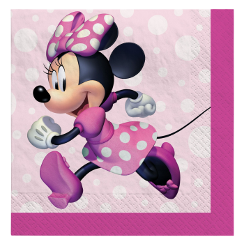 Picture of MINNIE MOUSE FOREVER BEVERAGE NAPKINS    