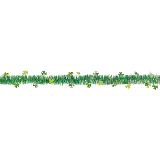 Image sur DECOR - St.Patrick's Day Shamrock Tinsel Garland