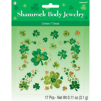 Picture of WEARABLES - Shamrock Glitter Body Jewelry