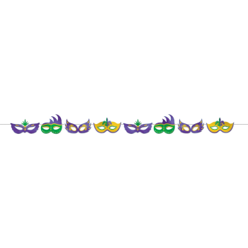 Image de Mardi Gras Mask Banner