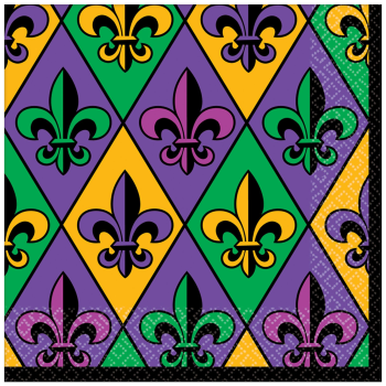 Image de TABLEWARE - Fleur De Lis Luncheon Napkins